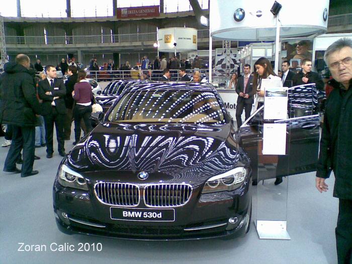 BMW 530d 2010 International Car Show Belgrade